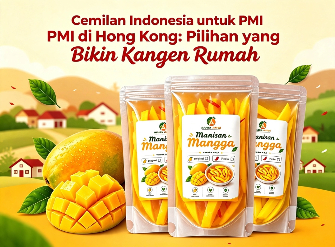 Cemilan Indonesia untuk PMI di Hong Kong