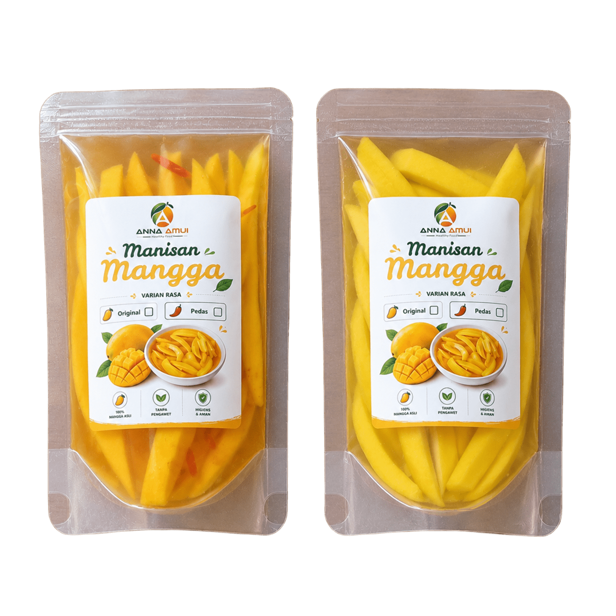 Manisan mangga khas Indramayu Anna Amui