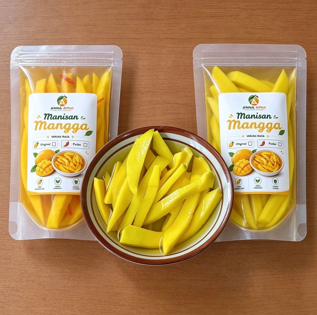 Manisan Mangga Anna Amui Indramayu